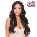 Ali Brazilian Remi Human Hair 9A 360 Frontal Lace Wig 20 - Body Wave