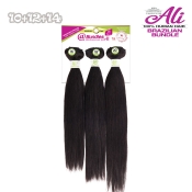 Ali @ 7A Brazilian Bundle 3pcs - Straight 10+12+14