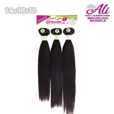 Ali @ 7A Brazilian Bundle 3pcs - Straight 14+16+18