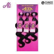 Ali 10A Human Hair Bundle Extensions 3PCS - BODY WAVE [D1-D6]