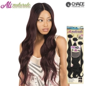 Ali Naturale Body Wave 18.20.22 +HD 4X4 Closure - AN344D5