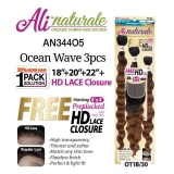 Ali Naturale Ocean Wave 18.20.22+HD 4X4 Closure - AN344O5