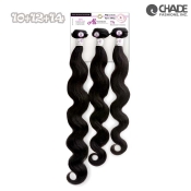 ALI Brazilian Bundle 3pcs- Body Wave 10+12+14 (Natural Black)