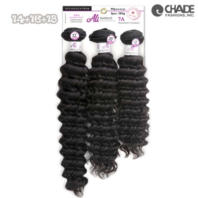 ALI Brazilian Bundle 3pcs- Pineapple Wave 14+16+18 (Natural Black)