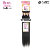 Ali Born Free 100% Human Hair YAKI BULK 18-20 - BFYB18