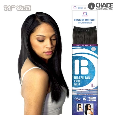 New Born Free 360 Weft 100% Human Hair Brazilian Knot Straight 14-Weft 11