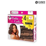 New Born Free Human Hair Blend Remi Touch4pcs Double Pack-Ripple Deep 8 + Top Closure