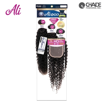 Ali N Go 3Pcs+4x5 HD Closure - BOHEMIAN WAVE [B1-B8]