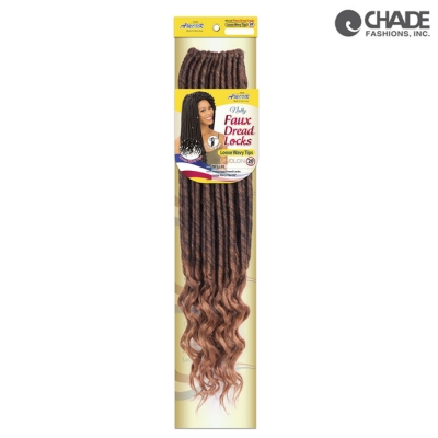 Natty Faux Dread Locks Loose wavy Tips 20 - NFLL20