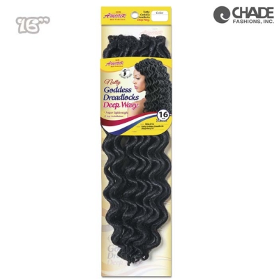 AMOUR Natty Goddess Dreadlocks Deep Wavy 16 - NGLD16