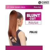 New Born Free Blunt Cut Synthetic Drawstring Ponytail - PBL02