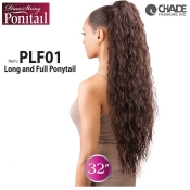 New Born Free Synthetic Drawstring Long and Full Ponytail - PLF01