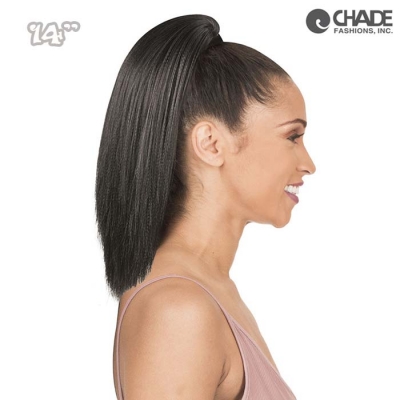 New Born Free Synthetic Drawstring Ponytail - STRAIGHT 14