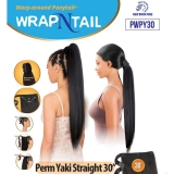 New Born Free Warp N Tail - PWPY30 Natural Perm Yaki Straight 30