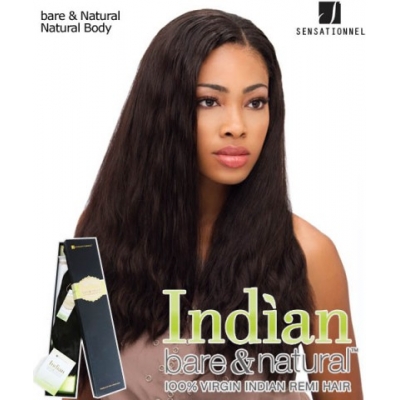 Sensationnel Indian Bare-Natural Natural Body 18 - Indian Hair Weave Extensions