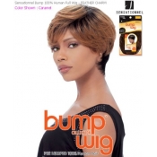 Sensationnel Human Bump Wig FEATHER CHARM - Human Hair Full Wig