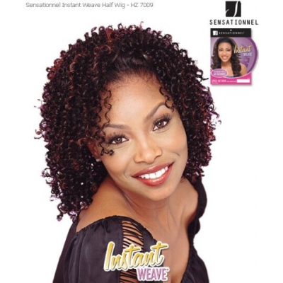 Sensationnel Instant Weave HZ7009 - Synthetic Half Wig