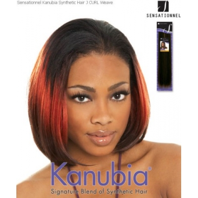 Sensationnel Kanubia J CURL WVG 6,8,10 - Synthetic Weave Extensions