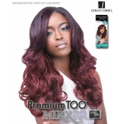 Sensationnel Mixx Multi Curl Long MIAMI - Human Blend Weave Extensions