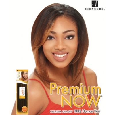 Sensationnel Premium Now PREMIUM YAKI 10 - Human Hair Weave Extensions