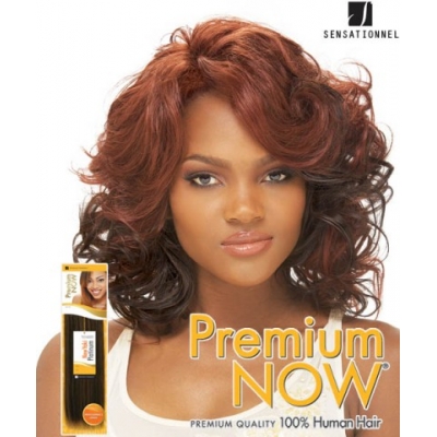 Sensationnel Premium Now ROMANCE CURL 8 - Human Hair Weave Extensions