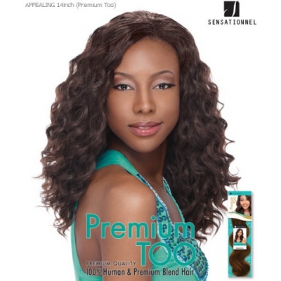 Sensationnel Premium Too APPEALING 12 - Human Blend Weave Extensions