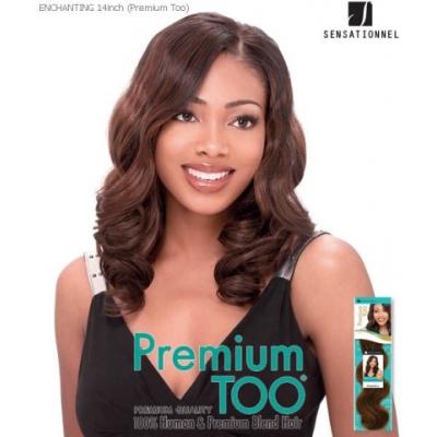 Sensationnel Premium Too ENCHANTING 12 - Human Blend Weave Extensions