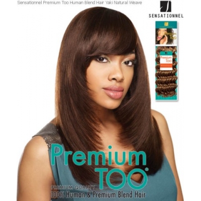 Sensationnel Premium Too YAKI PRO 10 - Human Blend Weave Extensions