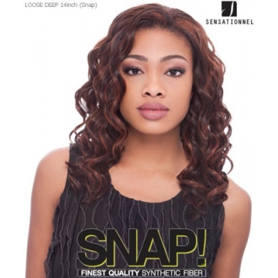 Sensationnel Snap LOOSE DEEP 14 - Synthetic Weave Extensions