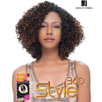 Sensationnel Style360 SPIRAL DEEP - Human Blend Weave Extensions