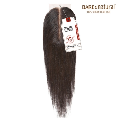 Sensationnel Bare & Natural 2x6 Lace Closure - STRAIGHT 12