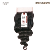 Sensationnel Bare & Natural 7A 4x4 Lace Closure - LOOSE DEEP 14