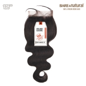 Sensationnel Bare & Natural 10A 4X4 LACE CLOSURE - BODY WAVE 12