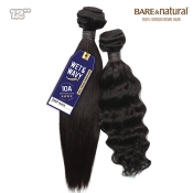 Sensationnel Bare & Natural Unprocessed Virgin HH Wet & Wavy 10A - DEEP WAVE 12  CLOSURE