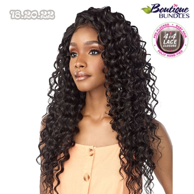 Sensationnel 4x4 LACE CLOSURE + BUNDLE DEAL - DEEP 18.20.22