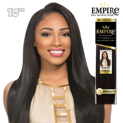 Sensationnel EMPIRE Human Hair Weave -  YAKI 10