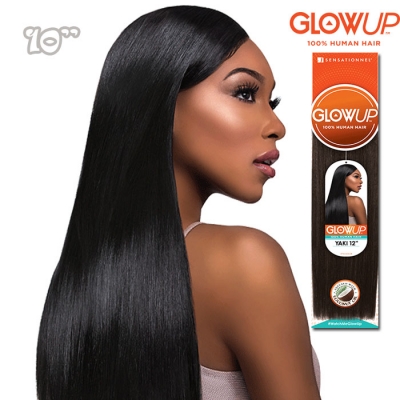 Sensationnel  GLOWUP Remi Human Hair Weave - YAKI 10