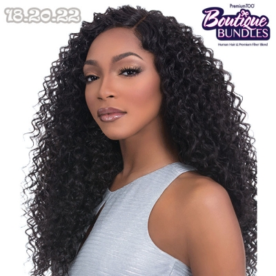 Sensationnel PREMIUM TOO Multi Human Hair Blend Weave - BOUTIQUE TWIST 18.20.22