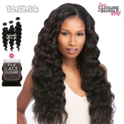 Sensationnel 100% Virgin Remi Human Hair Bare & Natural Bundle Deal - LOOSE DEEP 10.12.14