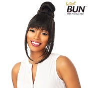 Sensationnel 100% Premium Fiber Instant Bun with Bangs - DANI