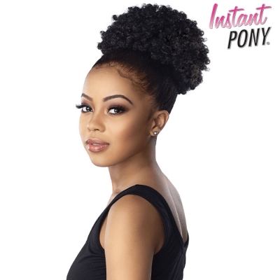 Sensationnel Instant Pony Drawstring Ponytail - AFRO PUFF LARGE