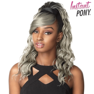 Sensationnel Synthetic Instant Pony and Bang - BRIT 2PCS