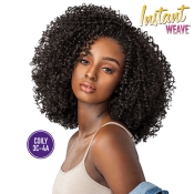 Sensationnel CURLS KINKS & CO Instant Weave Synthetic Half Wig -  THE RULE BREAKER