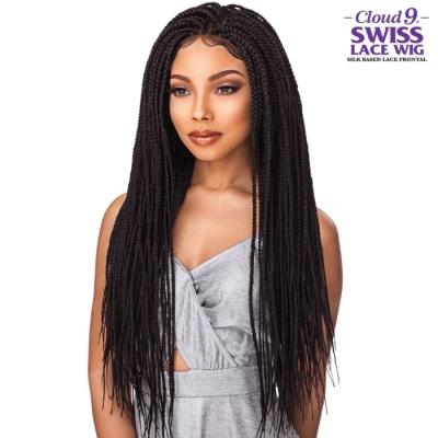 Sensationnel Cloud9 4x4 Part Swiss Lace Wig - BOX BRAID SMALL