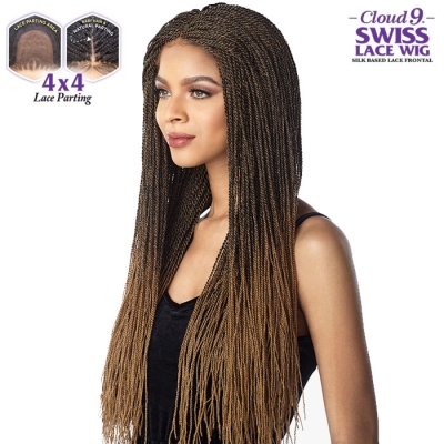 Sensationnel Cloud 9 Synthetic Hair 4x4 Lace Parting Swiss Lace Wig - MICRO TWIST