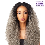 Sensationnel Synthetic Cloud 9 Vixen Swiss Lace Wig - DEEP SPIRAL 24