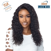 Sensationnel 10A 100% Virgin Human Hair 4x4 360 Lace Wig - DEEP CURLY 22