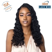 Sensationnel 10A 100% Virgin Human Hair 4x4 360 Lace Wig - DEEP WAVE 20