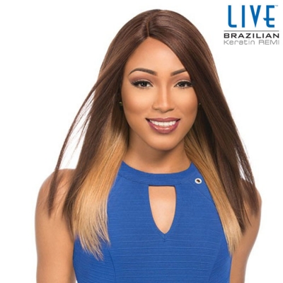 Sensationnel LIVE Brazilian Keratin Remi Human Hair Lace Wig -  LIVE YAKI 20