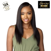 Sensationnel Bare & Natural 12A Virgin Hair Swiss Full Lace Wig - NATURAL STRAIGHT 24